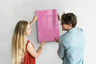 Pink magnetic board