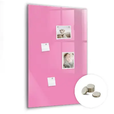 Pink magnetic board
