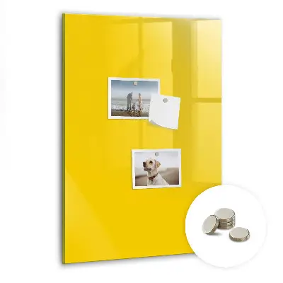 Magnetic wall board Light yellow color