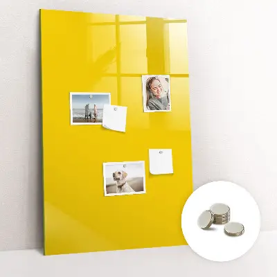 Magnetic wall board Light yellow color