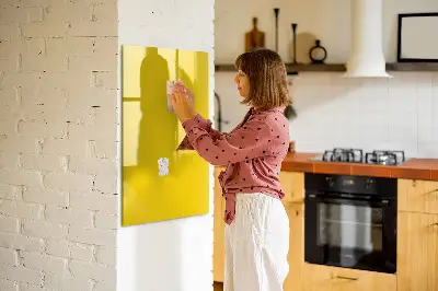 Magnetic wall board Light yellow color