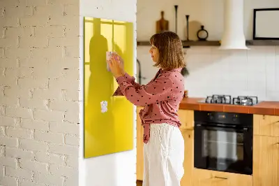 Magnetic wall board Light yellow color