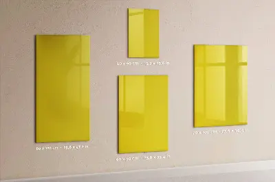 Magnetic wall board Light yellow color