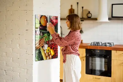 Autumn Vegetables Magnetic Wall Board