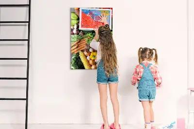 Autumn Vegetables Magnetic Wall Board