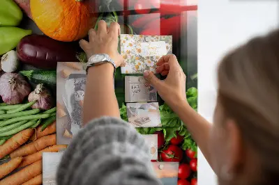 Autumn Vegetables Magnetic Wall Board