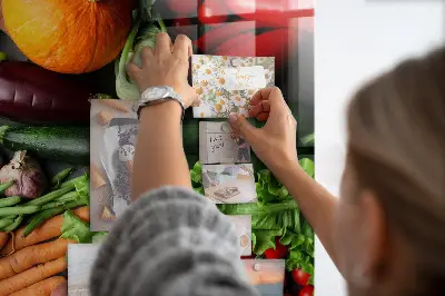 Autumn Vegetables Magnetic Wall Board