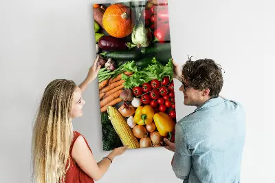 Autumn Vegetables Magnetic Wall Board