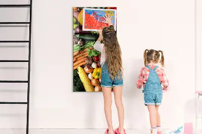 Autumn Vegetables Magnetic Wall Board