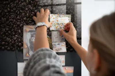 Coffee magnet board