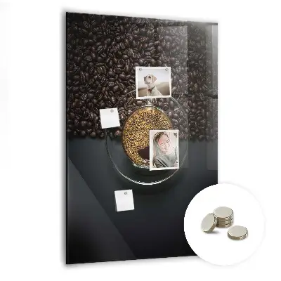 Coffee magnet board