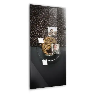 Coffee magnet board