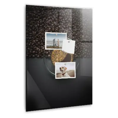 Coffee magnet board