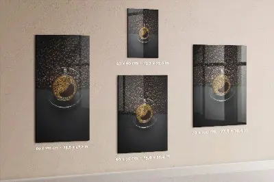 Coffee magnet board