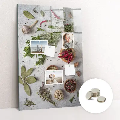 Magnet board Herbs