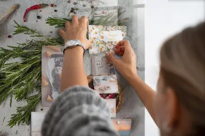 Herbs magnetic board