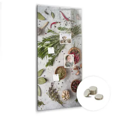 Magnet board Herbs
