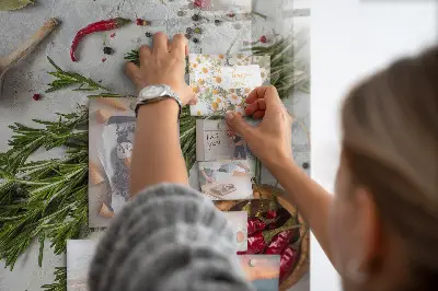 Herbs magnetic board