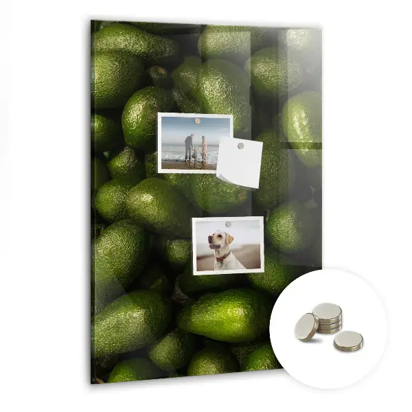 Fresh Avocado Magnetic Wall Board