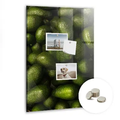 Fresh Avocado Magnetic Wall Board