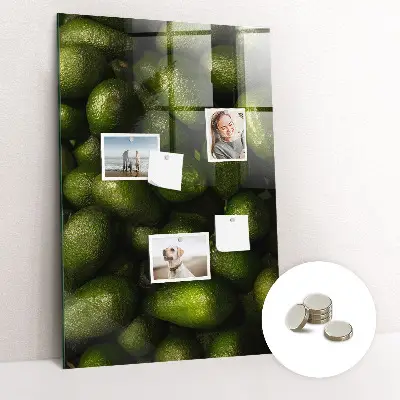 Fresh Avocado Magnetic Wall Board