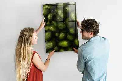 Fresh Avocado Magnetic Wall Board