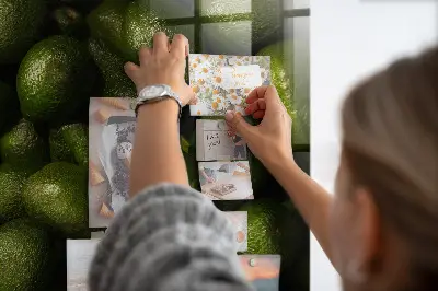 Fresh Avocado Magnetic Wall Board
