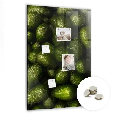 Fresh Avocado Magnetic Wall Board