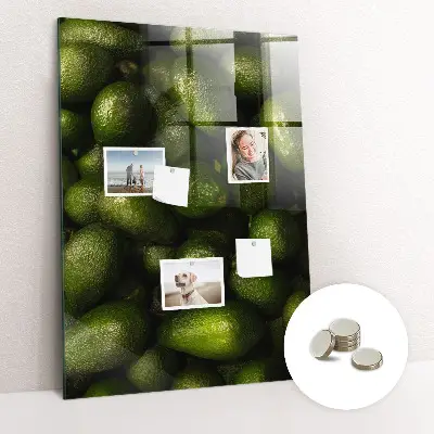 Fresh Avocado Magnetic Wall Board