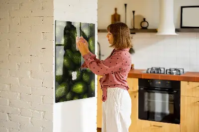 Fresh Avocado Magnetic Wall Board