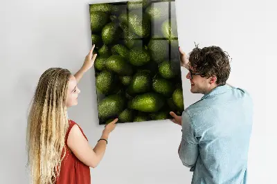 Fresh Avocado Magnetic Wall Board