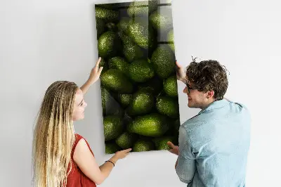 Fresh Avocado Magnetic Wall Board