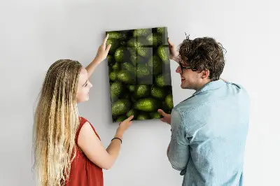 Fresh Avocado Magnetic Wall Board