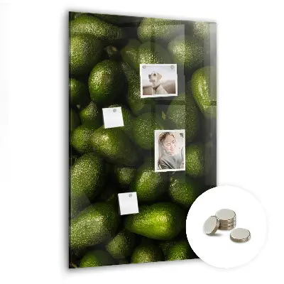 Fresh Avocado Magnetic Wall Board