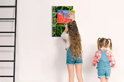 Magnetic wall board Green peppers