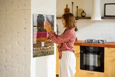 Rows of Spices Magnetic Board