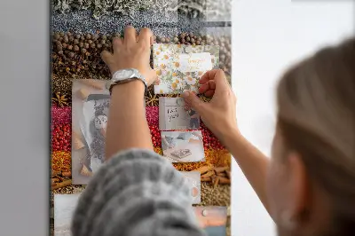 Rows of Spices Magnetic Board