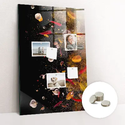 Magnet board An explosion of flavors