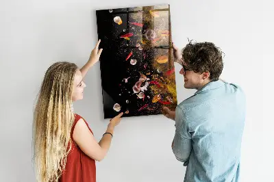 Magnet board An explosion of flavors