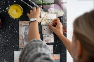Magnetic Pizza Ingredients Wall Board