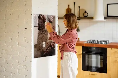 Chocolate bar magnetic board