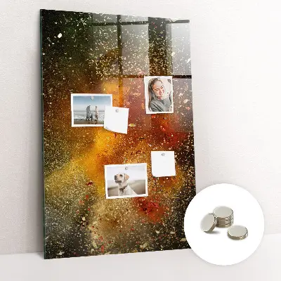 Magnetic wall board An explosion of flavor