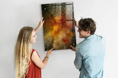 Magnetic wall board An explosion of flavor