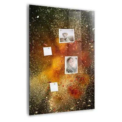 Magnetic wall board An explosion of flavor