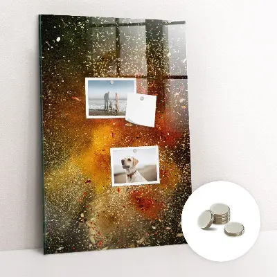 Magnetic wall board An explosion of flavor