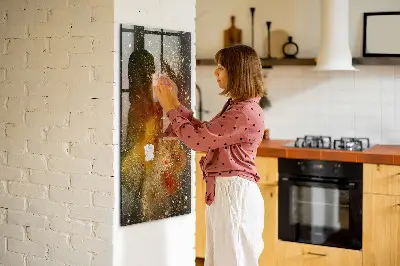 Magnetic wall board An explosion of flavor