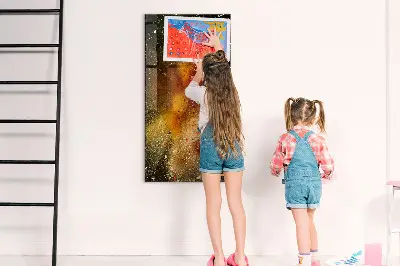 Magnetic wall board An explosion of flavor