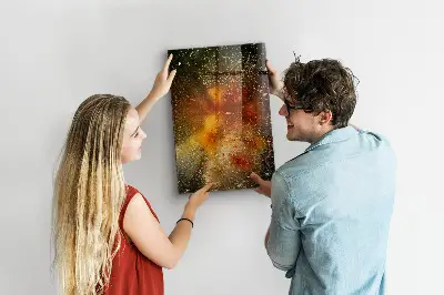 Magnetic wall board An explosion of flavor