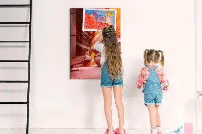 Magnetic wall board Antelope Canyon