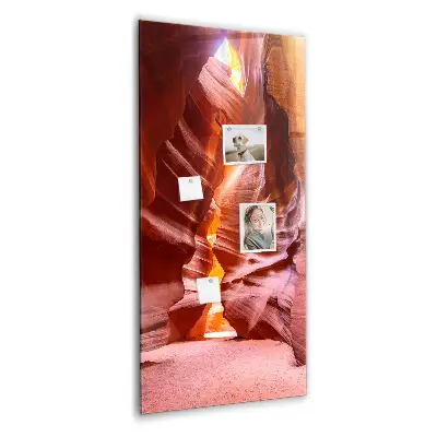Magnetic wall board Antelope Canyon